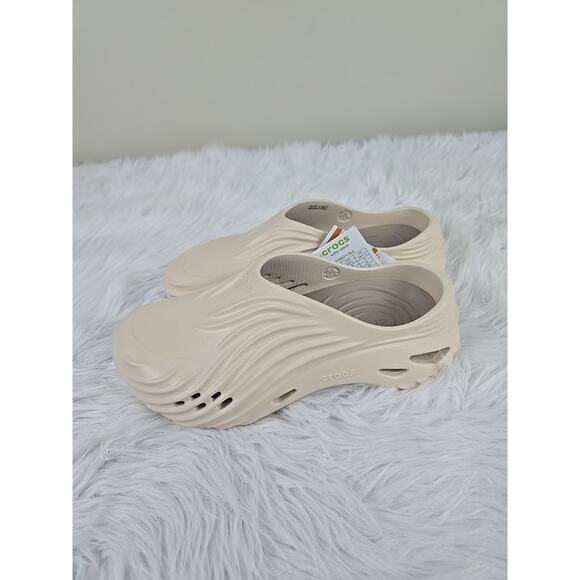 Crocs Echo Wave Almond Tint 210521-0LD Men's 8 Women's 10 New Slip On Comfort - Picture 7 of 9